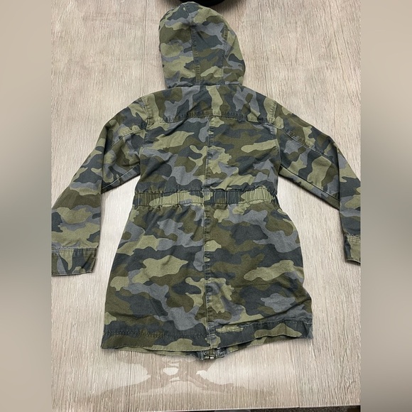Cat & Jack Parka style coat for little girls size small camouflage - Picture 7 of 7